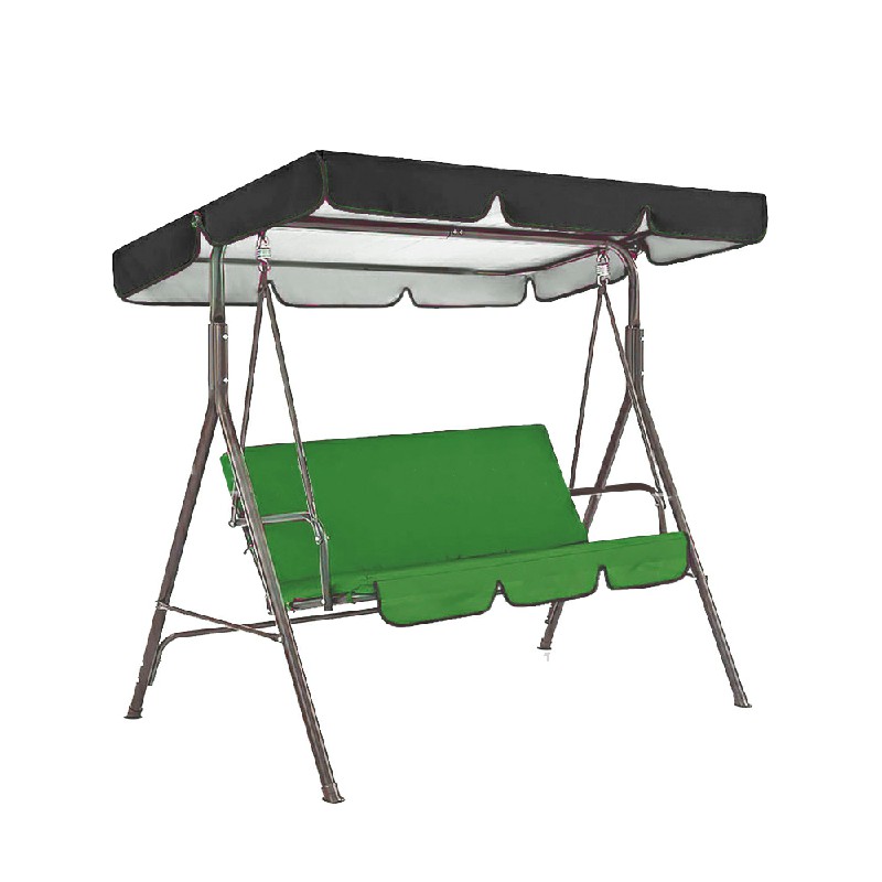 Replacement Canopy for Swing Seat Garden Hammock 2 and 3 Seater Sizes Spare Cover - 195x125x15cm